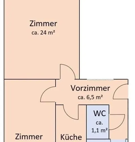 Modern And Light 2-room Appartamento Vienna